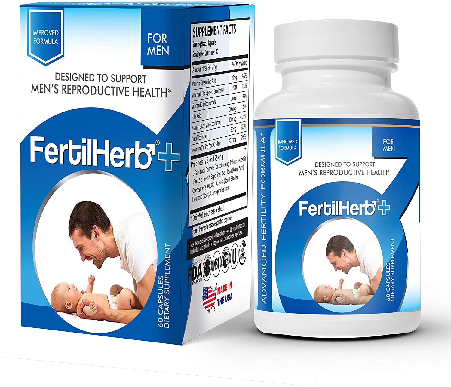 FertilHerb®+ for Men 2-Pack