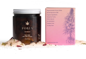 Intimate Bath Salts with CBD and Cocoa